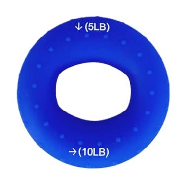 Imagem de Shakven Anel de treinamento de força de preensão, anéis de preensão | Exercitador de mão - Treinador de força de aperto Silicone antebraço aperto treino maca de dedo para crianças adultos