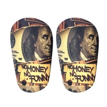 Imagem de Shakven de joelho, caneleiras de futebol | Almofada a de joelho macia - Joelheiras as com letras hilariantes, suprimentos de treinamento de proteção de almofada para crianças, adolescentes e adultos