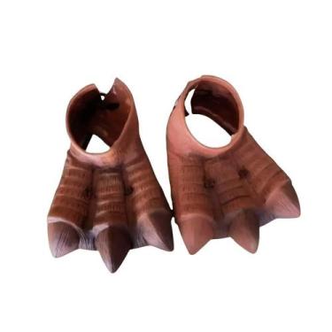 Imagem de Fantoche Pata De Dinossauro De Brinquedo Detalhada Plástico - Bee Toys