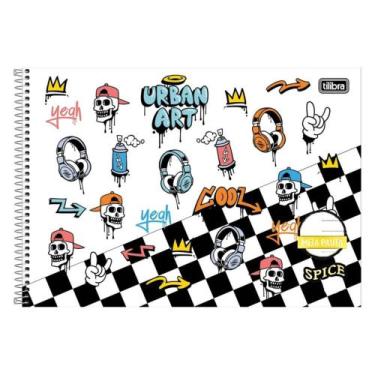 Imagem de Caderno Meia Pauta Spice Espiral 40 Folhas TILIBRA