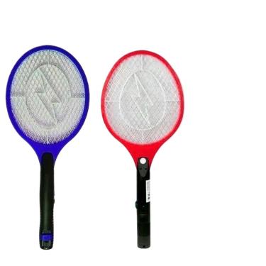 Imagem de Kit 2 Raquetes Eletrica Mata Mosquitos Insetos Recarregavel Mosca 110-220V Bivolt