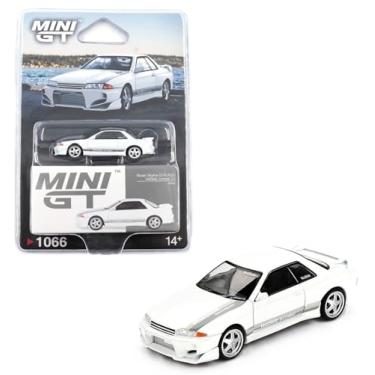 Imagem de Diecast Model Car Compatible with Mini GT 1:64 Nissan Skyline GT-R (R32) VeilSide Combat C-I White Limited Edition MGT01066