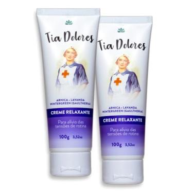 Imagem de Kit 2 Un Creme Relaxante Tia Dolores Arnica Lavanda Wintergreen 100gr WNF Alívio Muscular