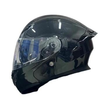 Imagem de Capacete De Motocicleta Unissex Aprovado Pelo DOT Com Visor Duplo Prot