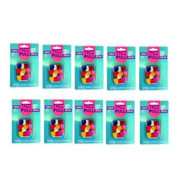 Imagem de Kit 10 Cartelas - Abridor De Sachê Tic Pull Descartável