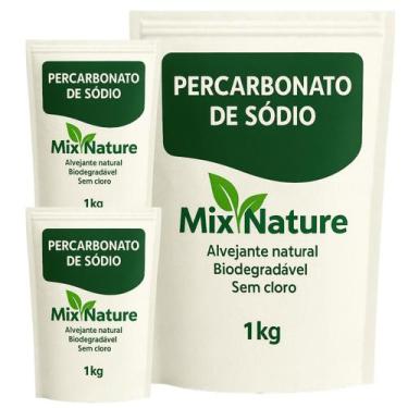 Imagem de Percarbonato de Sodio Premium 100% Puro 3kg Tira Manchas Multiuso Clar