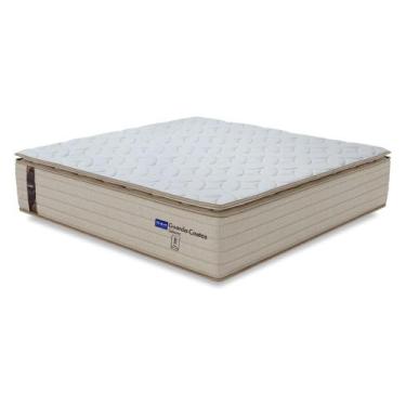 Imagem de Colchão Casal Probel Molas Ensacadas Pillow Top 138x188x30cm Guarda Co