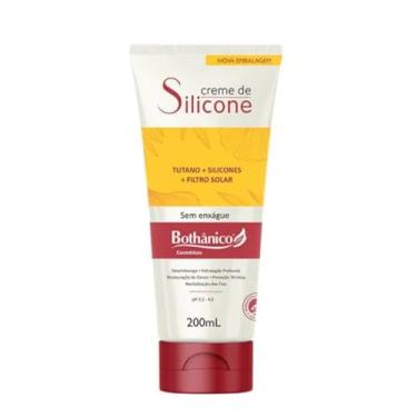 Imagem de Creme de Silicone 200ml - Sem Enxague, Filtro Solar, Umectação, Proteção Térmica e Brilho Intenso | Bothânico Hair Cosméticos