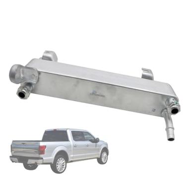Imagem de SecosAutoparts Refrigerador de transmissão compatível com Ford F150 2018-2020 Resfriador de óleo de transmissão 5.0L 3.5L 2.7L Trocador de calor # JL3Z7A095A JL3Z7869A