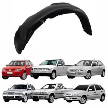 Imagem de Parabarro Dianteiro Vw Gol Parati Saveiro G3 1999 até 2005 Gol Parati Saveiro G4 2005 até 2014 Lado Esquerdo Motorista