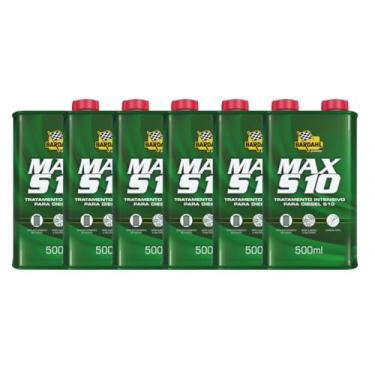 Imagem de Kit 6 Aditivo Combustível Max S10 Diesel Bardahl 500ml 6 Un