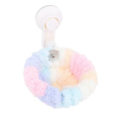 Imagem de Aramox Cama de Pássaros de Pelúcia, lã e Casa de Pássaros de Plástico para Pequenos Papagaios ou Pássaros, Design Espaçoso e Elegante, Ventosa Inovadora para Fixação Segura, Fácil de (Grande)