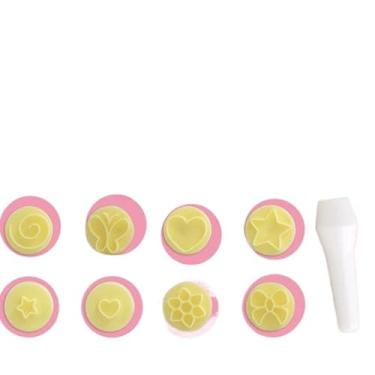 Imagem de Conjunto de molde de desenho com marcador de estrela para doces, chocolate, balas e doces