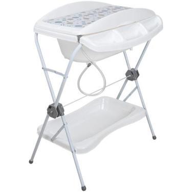 Imagem de Banheira de Bebe Desmontavel com Trocador Kiddo Shower Grafite