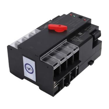 Imagem de FTVOGUE Interruptor de Transferência Automática de Energia Dupla 4P 100A Montado Em Trilho Din Controlador de Alternância Automática/manual para de Energia de Backup de Caixa de