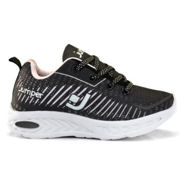 Imagem de Tênis Infantil Esportivo Masculino Feminino Unissex Jumper Confortável Resistente a Água Antiderrapante Solado Microexpandido (Rosa Bebê, BR, Criança de 4 a 8 anos, Numérico, P, 25)