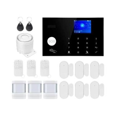 Imagem de Sistema De Alarme Para Casa Inteligente KERUI G30 WIFI GSM Com Sensor 