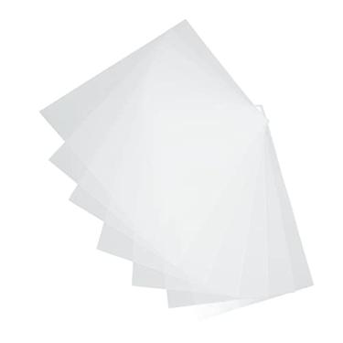 Imagem de Cryfokt Capa de Encadernação Durável Em PVC Transparente para Documentos A4, Pacote de 50 Folhas para Material de Escritório, Adequada para Documentos Seniores e Apresentações Importantes