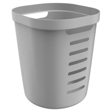 Imagem de Cesto Organizador Dobrável Grande 46 Litros - Multiuso para Lavanderia, Roupa Suja, Brinquedos e Guardar Roupas, Design Moderno e Fácil Transporte