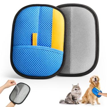 Imagem de JGLXF Luvas eletrostáticas espessas para remoção de pelos de animais de estimação 2026 (1P) - Luvas de cuidados fortes reutilizáveis para gatos e cães, removedor de pelos para sofá, móveis, carpete