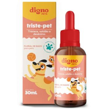 Imagem de Thérapi, Digno, Floral Digno Pets Triste Pet 30ml, 100% natural, Vegano, 30ml
