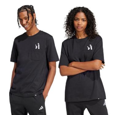 Imagem de Camiseta Adidas Lounge Slides Masculina-Masculino