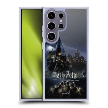 Imagem de Head Case Designs Capa de gel oficialmente licenciada Harry Potter Castle Sorcerer's Stone II [proteção de grau militar] compatível com Samsung Galaxy S25 Ultra e compatível com MagSafe