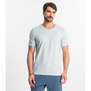 Imagem de Camiseta Plus Size Masculina Diametro Azul, Plus G2, Azul