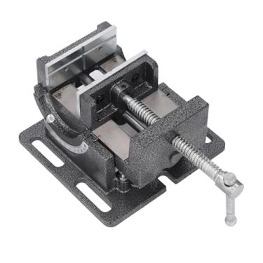 Imagem de Jopwkuin Torno de Bancada Resistente Com Braçadeira Inclinada de 4" para Ajuste de ângulo de 90 Graus para Braçadeira de Torno de Mesa para Trabalhar Madeira