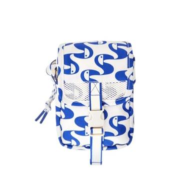Imagem de Bolsa Farm Fervo Copatucano Azul Estampada Transversal Shoulder Bag De Lado