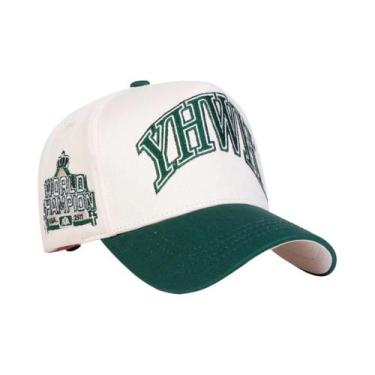 Imagem de Boné De Beisebol Unissex Ajustável Com Bordado De Letras YHWH, Chapéu 