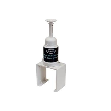 Imagem de Sokuchy Popper de treinamento de beisebol, bolas de camiseta pop up para a altura perfeita para treinador de rebatidas, máquina de rebater sem arremessador (funciona com bolas Wiffle) (marfim com 5