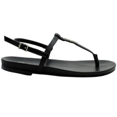 Imagem de Sandália Colcci Rasteira Preto Feminina-Feminino