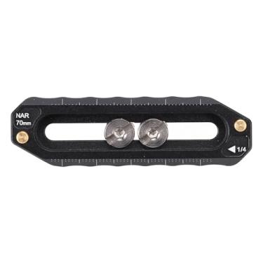 Imagem de Fabater Lidar Com Trilho de Liberação Rápida Trilho de Segurança de Alumínio Durável para Gaiola de Câmera, Com Pinos de Segurança Carregados Com Mola Segura, Ideal para Braçadeira de Equipamento de