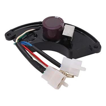 Imagem de Generic Regulador de Tensão do Gerador de Alta Precisão para Gerador de 5-7,5KW, Fácil de Instalar para Geradores Trifásicos, Material ABS
