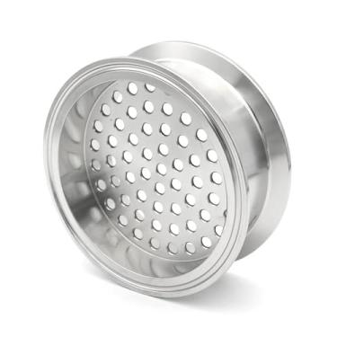 Imagem de Extrator de placa de filtro de aço inoxidável SS304 3,8 cm 5,1 cm 7,6 cm 10,2 cm 15,2 cm braçadeira tripla para acessórios de fermentação caseira (15 cm)