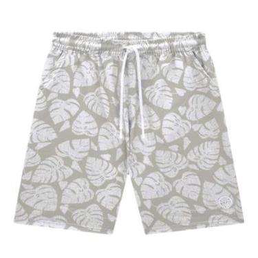 Imagem de Bermuda Infantil Menino em Nylon Granizo Onda Marinha-Masculino