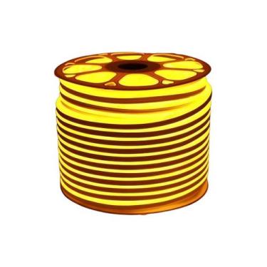 Imagem de Mangueira Led Amarela Neon 12v 30m - MAXBOM