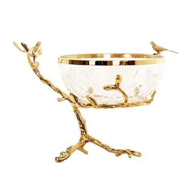 Imagem de Tigelas de frutas, tigela de frutas, casa, latão, vidro, prato de frutas, sala de estar, cozinha, mesa de jantar, decoração de frutas, tigela de lanche, prato decorativo para cesta de frutas