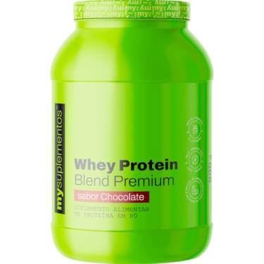 Imagem de Whey Protein Blend Premium Chocolate 900g - My Suplementos