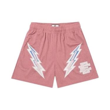 Imagem de Bermuda De Praia Masculina De Verão Em Malha Eric Emanuel Para Fitness