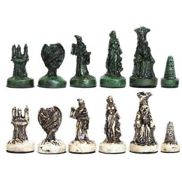 Imagem de Peças de Xadrez em Resina - Coleção RPG 789 - Karin Grace, único