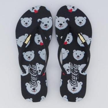 Imagem de Chinelo Coca Cola Cool Bear Feminino-Feminino