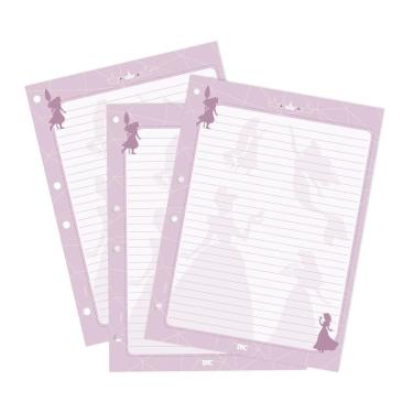 Imagem de Refil Fichário Colegial Disney Princesa 96 Folhas 4211Re