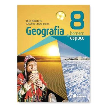 Imagem de Geografia Homem E Espaço 8º Ano - Editora Saraiva