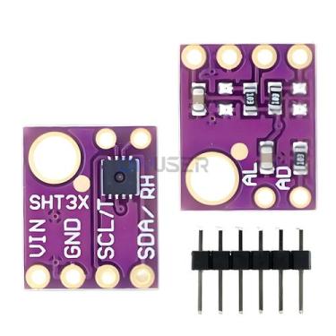 Imagem de Sensor De Temperatura E Umidade SHT31 Módulo I2C Para Arduino Raspberr