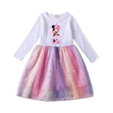 Imagem de Vestido De Princesa Tutu De Manga Longa Para Meninas Pequenas Com Rend