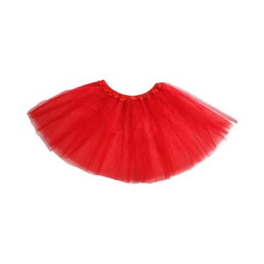 Imagem de Saia Tutu De Tule Sólido E Fluffy Estilo Inglês Para Adultos, Ideal Pa