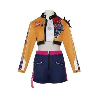 Imagem de Fantasia De Cosplay De Ídolo De Grupo Feminino K-Pop Mira Rumi Zoey Ca