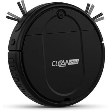 Imagem de Deepalook Combo robô aspirador de pó e esfregão, robô aspirador de pó 3 em 1, baixo ruído, design fino, antiembaraço, prevenção avançada de obstáculos, perfeito para pelos de animais de estimação